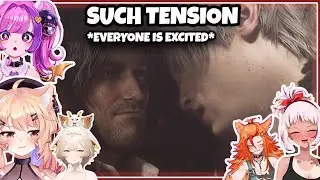 Vtubers react to Luis in Resident evil 4 remake (compilation)