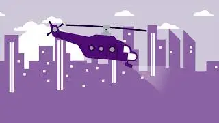 Helicopter Animation | تحريك طيارة هليكوبتر