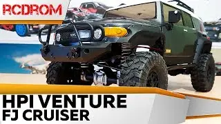 HPI Venture FJ Cruiser конкурент Traxxas TRX-4. Распаковка. Обзор