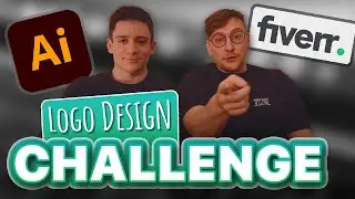 LOGO CHALLENGE! - Fiverr VS. Selfmade (Adobe Illustrator) - IHR ENTSCHEIDET!!!