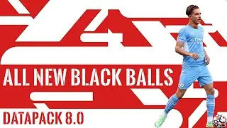 ALL 12 NEW BLACK BALLS | Gold to Black Ball Upgrades | Datapack 8.0 | eFootball PES 2021