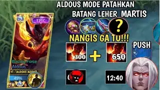 CARA BERMAIN ALDOUS VS FEDRIN!! BUILD ALDOUS TERSAKIT 2026 ! TOP GLOBAL ALDOUS 2026 - MLBB