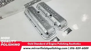 Chevy Corvette Valve Covers | Polishing Services | by Mirror Finish Polishing | 816-529-6089