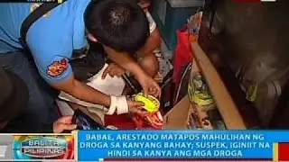 BP: Babae, arestado matapos mahulihan ng droga sa kanyang bahay