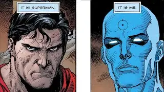 Superman Meets Doctor Manhattan