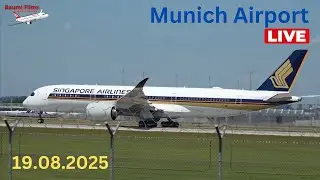 🔴 LIVE Tuesday Planespotting @ Munich Airport 