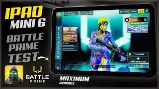 Battle Prime Pro Gameplay in IPAD MINI 6 || Its Not Expected