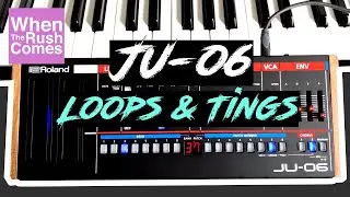 Roland Boutique JU-06 | Multi-track test (Loops & Tings)