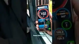 12134 Mumbai Exp with it's max speed 102kmph 😍