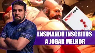 JOGANDO e dando aulas para os inscritos!
