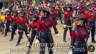 Angono Wind Ensemble Inc. [Fancy Drill] - La Torre Parade Dasmari&ntilde;as City Fiesta 2025#AngelOfMusicPH