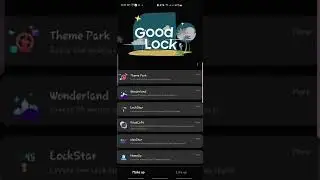 Good Lock for Samsung got a new look 😱 #samsung #lyneapplisandroid #goodlock
