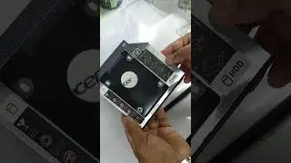 เปลี่ยน Drive DVD เป็น Drive HDD ด้วยถาดแปลง #ถาดแปลง #DVD  #SSD / #HDD #CADDY #TRAY