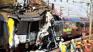 Deux trains entrent en collision au Luxembourg : un mort et deux blessés