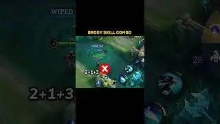BRODY COMBO TUTORIAL ✅✅ #mobilelegends #mlbb #tutorial #mlbbesports  #mlbbcreatorcamp