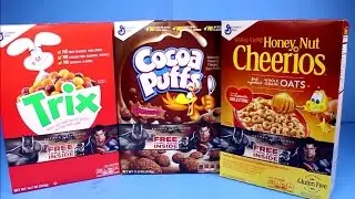 Cereal Box Premiums Batman Vs Superman Movie Comics Collection Cereal Box Prizes Video
