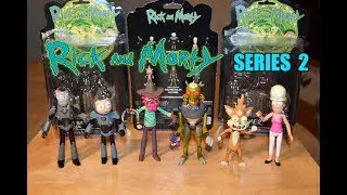 Funko RICK and MORTY series 2 ACTION FIGURE COLLECTION SET w/ BAF KROMBOPULOS unboxing & review!