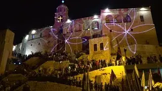 Our Lady Of Saydnaya Monastery's Panoramic Lighting, Syria (2019-09-07)