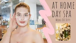At Home Day Spa - Skincare Routine | How A Model Pampers Myself During Quarantine | Sanne Vloet