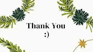 Thank You, Merry Christmas