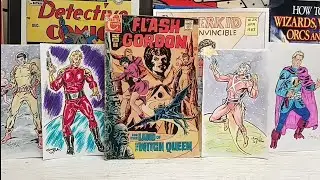 EP 979 Flash Gordon #14 1969 Charlton Comics by Pat Boyett. Classic of the Silver Age.