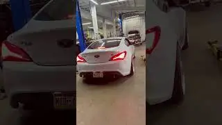 ISR Single GT Exhaust BK2 genesis coupe 3.8 r-spec.
