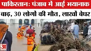 Pakistan Flood Video : Punjab में बाढ़ ने मचाया हाहाकार, 30 की मौत, लाखों बेघर India-Pakistan Border