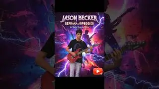 JASON BACKER - SERRANA ARPEGGIOS by DANIEL ARANGO GUITAR #cortguitars #guitarsolo #metal #rock