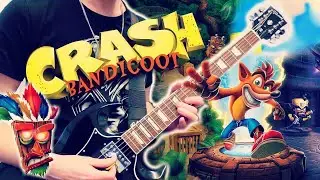 Crash Bandicoot Theme Tune - Rock/Metal Guitar Cover!