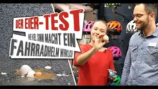 Der Eier-Test: Wie sinnvoll ist der Fahrradhelm wirklich?