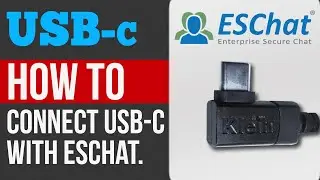 How to connect USB-c Push-To-Talk accessories to the ESChat PTT application.