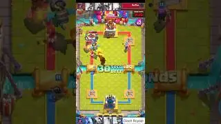 When opponent give you free win🤣🤣 #clashroyale #gaming #shorts
