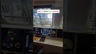 Wag9h Locomotive With Zero Carbon Emmison Theme at kanpur shed #Train #Shorts #Viral #Wag9h