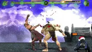 Работаю над новогодней версией Mortal Kombat Champions в прямом эфире