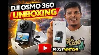 DJI Osmo 360 Unboxing 🔥 Is This the BEST 360 Camera?