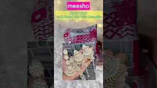 Meesho Wedding Jewellery Set With Mangtika ✨❤️ | #meesho #ytshorts #meeshofinds