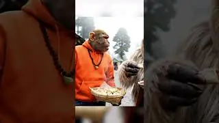 Bandar Bhai 😱 | बंदर मैगी और Momos का प्रसाद!