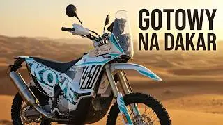 Kove 450 Rally to motocykl gotowy na rajd Dakar !