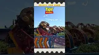 Montanha-Russa de Toy Story - Slinky Dog Dash #toystory #toystoryland #hollywoodstudios #disney