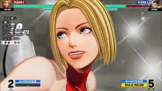 KOF XV - Blue Mary Combo Trials
