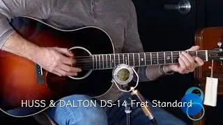 Huss and Dalton DS 14 Fret Standard  - Sitka Spruce/Mahogany