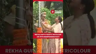 Delhi CM Rekha Gupta Leads Independence Day Celebrations with Tricolour Hoisting.