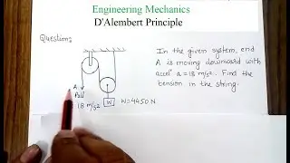 Enginering Mechanics Dynamics D'Alembert Principle 1