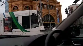 Driving with Trams - Sharing the road with Trams - Part 1