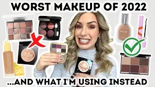WORST MAKEUP of 2022 😬 ...and what I use instead...|MAKEUP BY MARIO, CHARLOTTE TILBURY, KOSAS, FENTY
