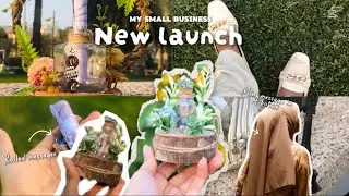 Small business vlog | New product launch | How I take photos and videos 