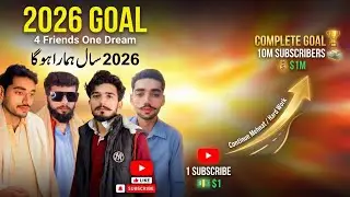 4 Friends, 1 Dream: $1 Million YouTube Journey 💰&rdquo;&ldquo;1 SUB( 2026) Goal ye year humara ho ga #Shoona 