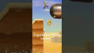 I Almost Lost This 💀 #vs #mario #nintendo #shorts #smm2 #gaming #funny