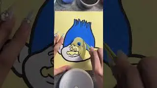 既#Children s painting#Sand painting#Cartoon#Childhood memories