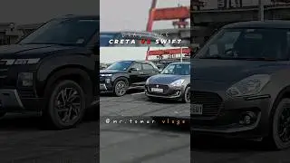 Creta 2024 Facelift and Swift 2024 Drag race